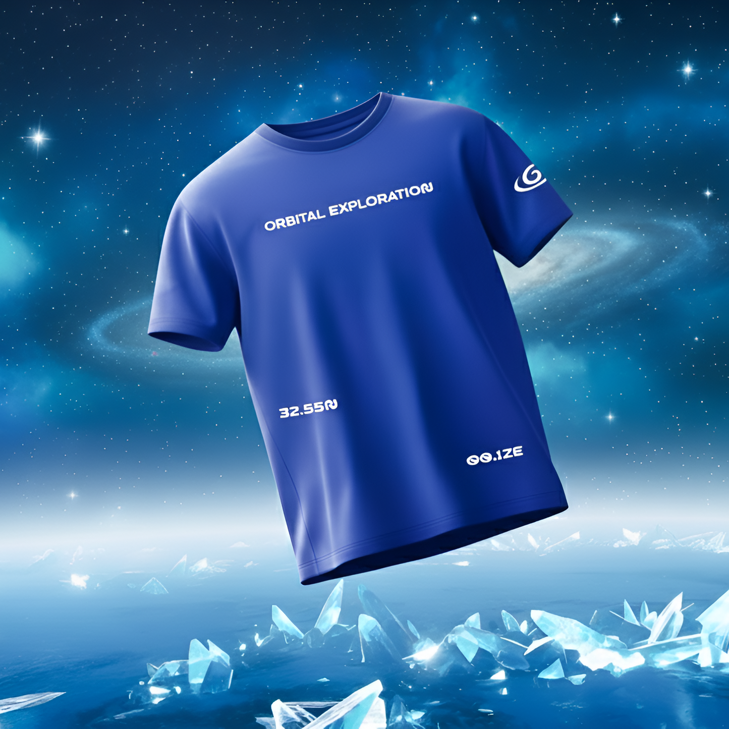 Defying Gravit’ee – Orbital Exploration Oversized Tee (240 GSM | DTF Print)